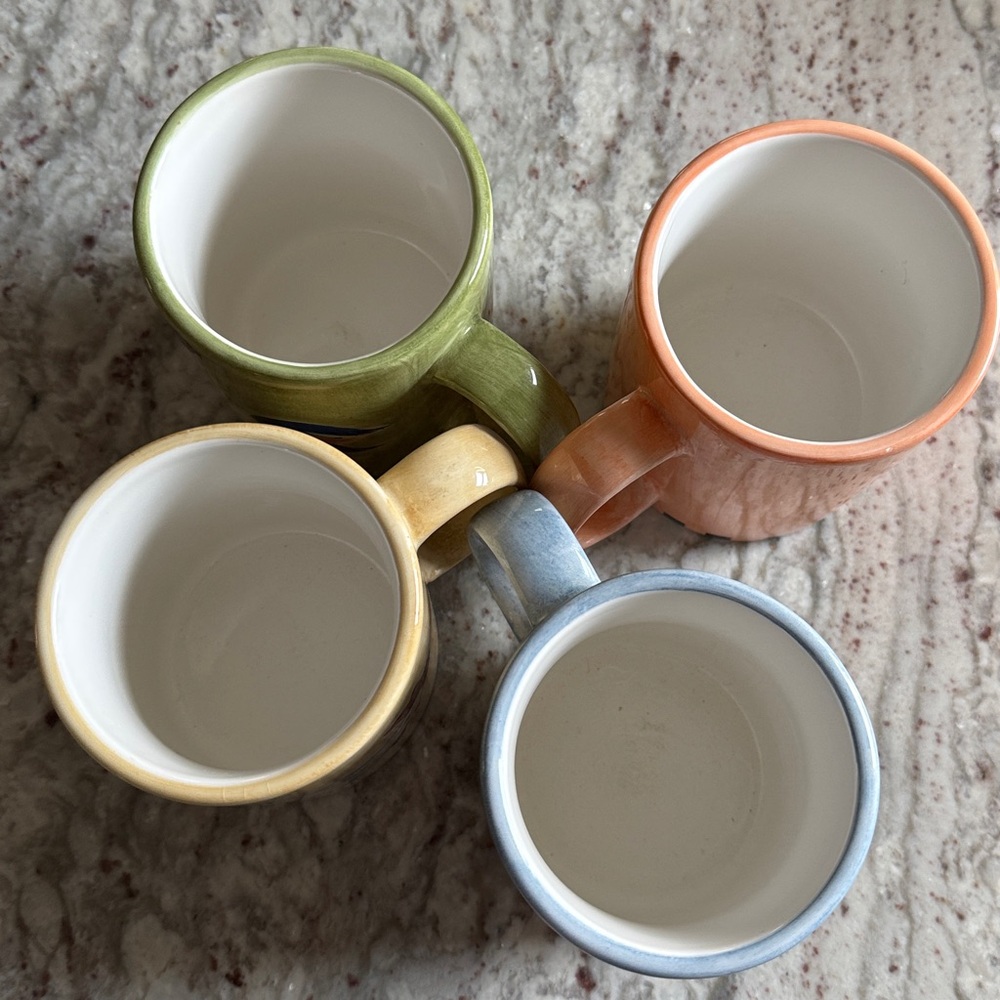 Rooster Ceramic Coffee Mug Set - Picture 9 of 12